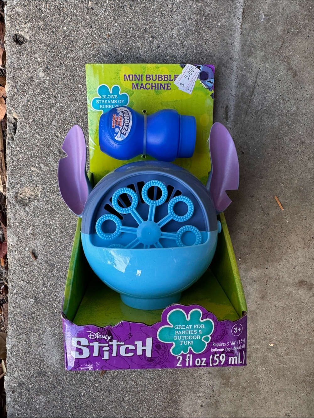 Mini Bubble Machine